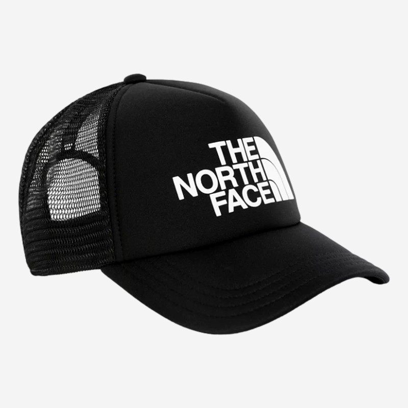 CAP THE NORTH FACE LOGO TRUCKER PRETO
