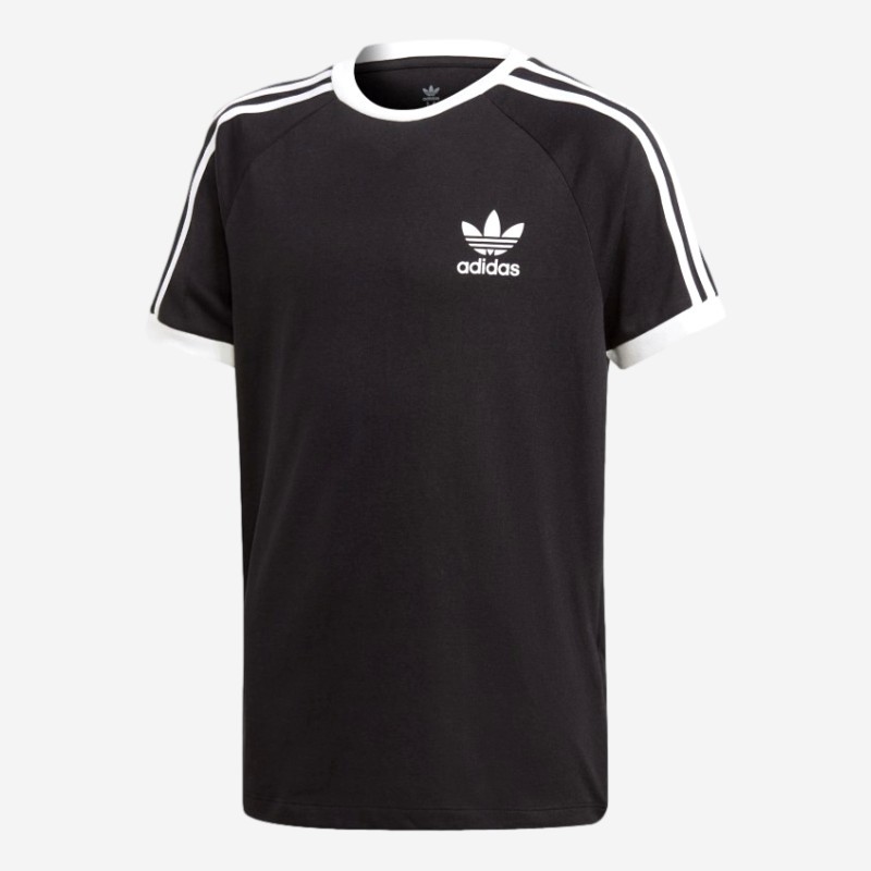 T-SHIRT ADIDAS 3 STRIPES J PRETO