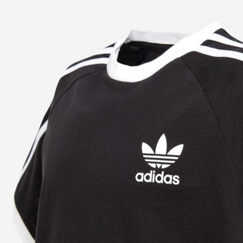 T-SHIRT ADIDAS 3 STRIPES J PRETO