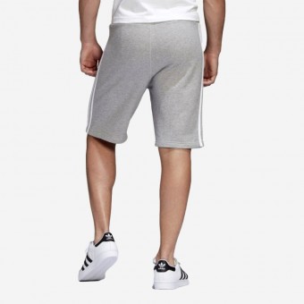 CALÇOES ADIDAS 3 STRIPE  CINZA