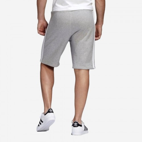 CALÇOES ADIDAS 3 STRIPE  CINZA