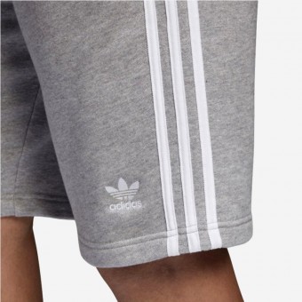 CALÇOES ADIDAS 3 STRIPE  CINZA