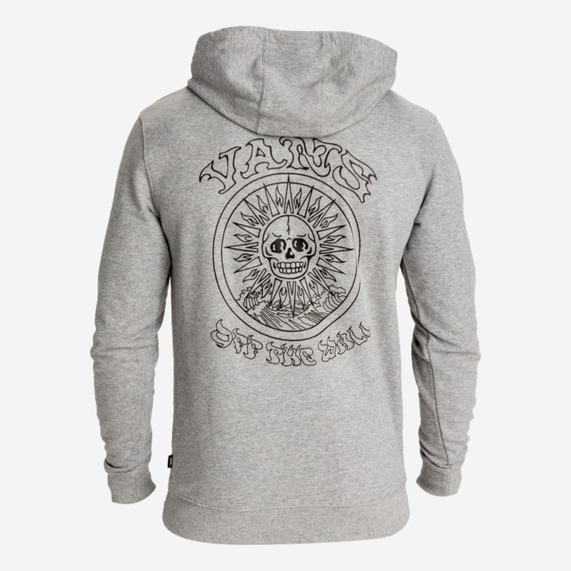 SWEAT VANS EL SOLE CINZA CLARO