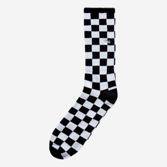 MEIAS VANS CHECKERBORD PR/BRANCO