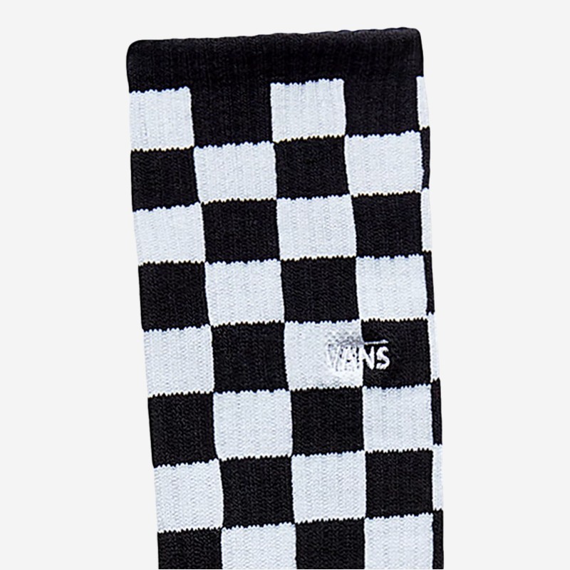 MEIAS VANS CHECKERBORD PR/BRANCO