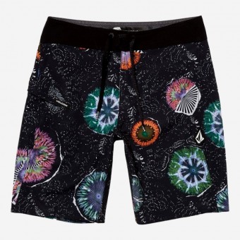 CALÇÕES VOLCOM CORAL J PRETO