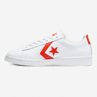 TENIS CONVERSE PRO LEATHER BR/LARANJA