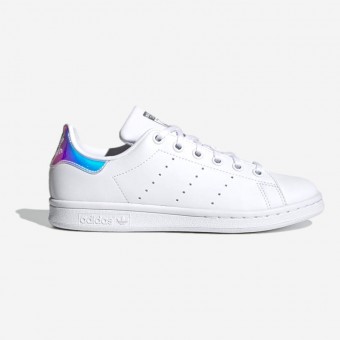 TENIS ADIDAS STAN SMITH J BR/CINZA