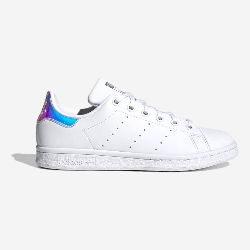 TENIS ADIDAS STAN SMITH J BR/CINZA