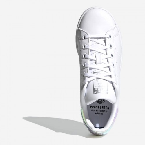 TENIS ADIDAS STAN SMITH J BR/CINZA