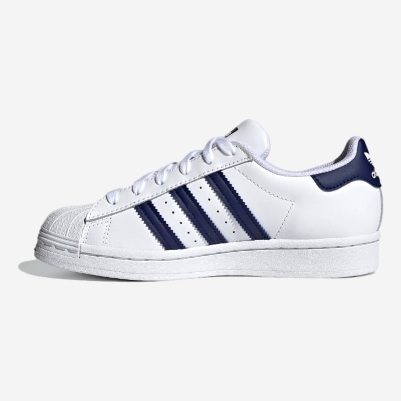 TENIS ADIDAS SUPERSTAR BR/AZUL