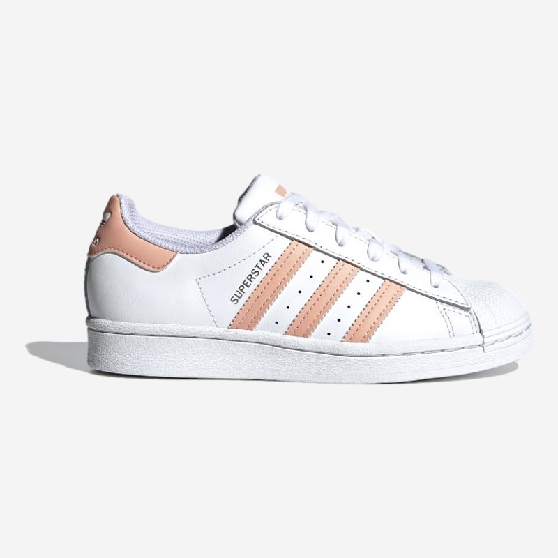 TENIS ADIDAS SUPERSTAR BR/ROSA