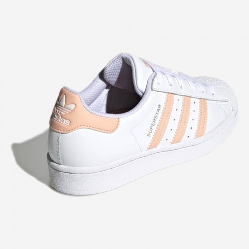 TENIS ADIDAS SUPERSTAR BR/ROSA