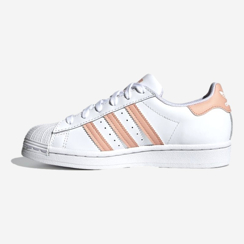 TENIS ADIDAS SUPERSTAR BR/ROSA