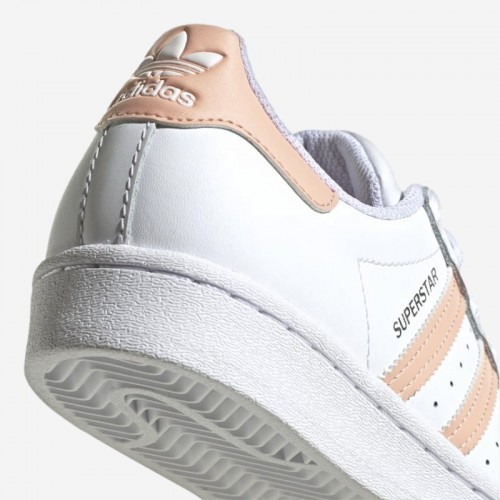 TENIS ADIDAS SUPERSTAR BR/ROSA