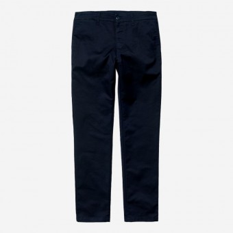 CALÇAS CARHARTT WIP SID AZUL ESCURO