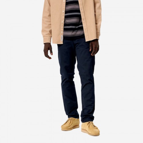 CALÇAS CARHARTT WIP SID AZUL ESCURO