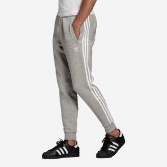 CALÇAS ADIDAS 3-STRIPES CINZA CLARO