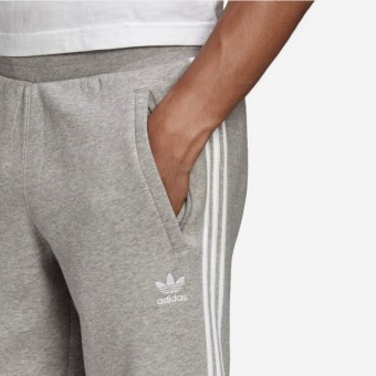 CALÇAS ADIDAS 3-STRIPES CINZA CLARO