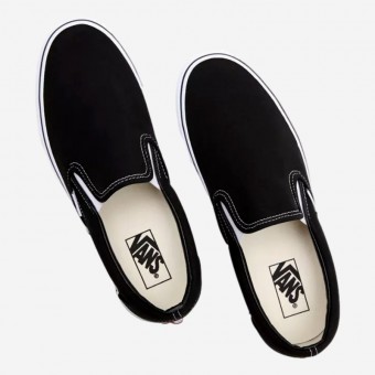 TENIS VANS SLIP ON PR/BRANCO