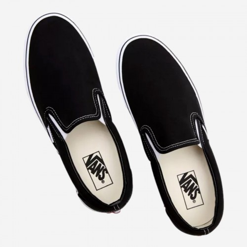 TENIS VANS SLIP ON PR/BRANCO