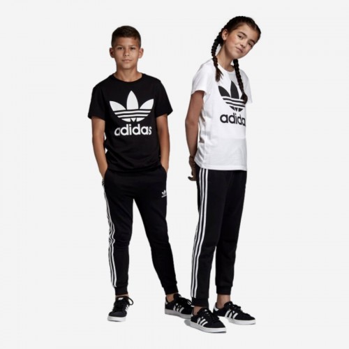CALÇAS ADIDAS TREFOIL J PRETO