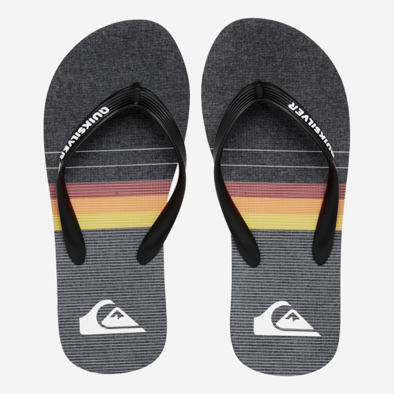 CHINELOS QUIKSILVER MOLOKAI ART J CINZA