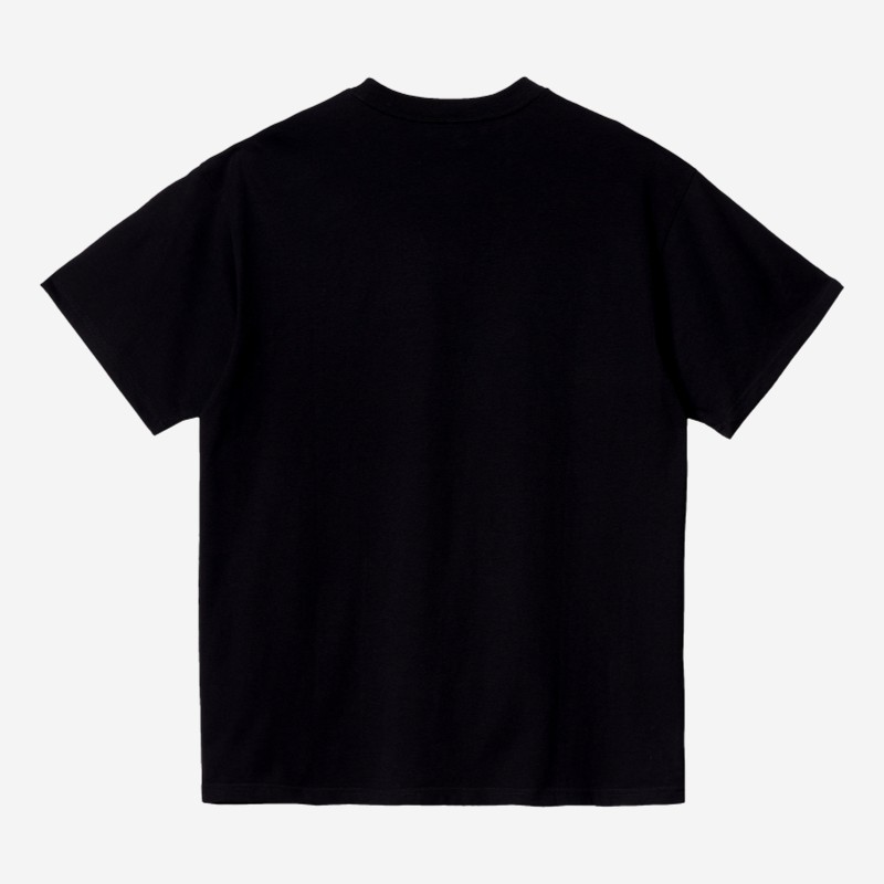 T-SHIRT CARHARTT WIP SCRIPT EMBROIDERY PRETO