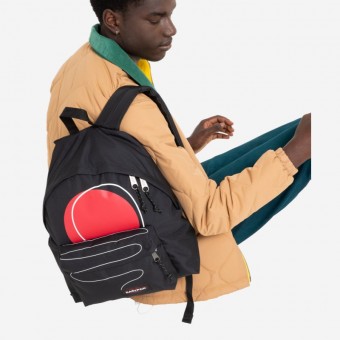 MOCHILA EASTPAK PADDED PR/VERMELHO