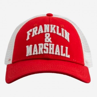 CAP FRANKLIN MARSHALL JU4001 VERMELHO
