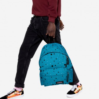 MOCHILA EASTPAK PADDED AZUL/PRETO