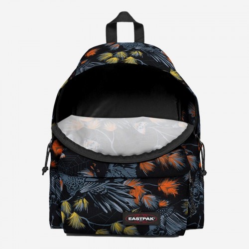 MOCHILA EASTPAK PADDED PR/AMARELO