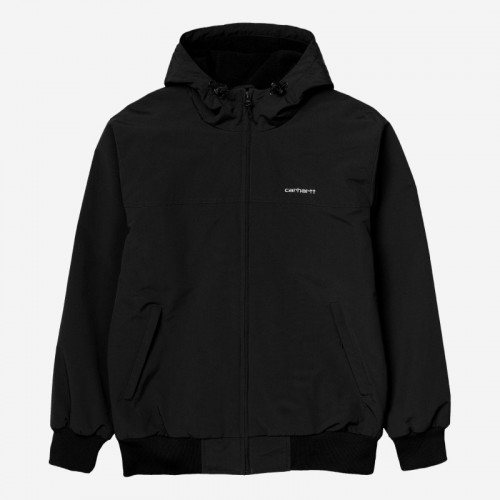 CASACO CARHARTT WIP HOODED SAIL PRETO
