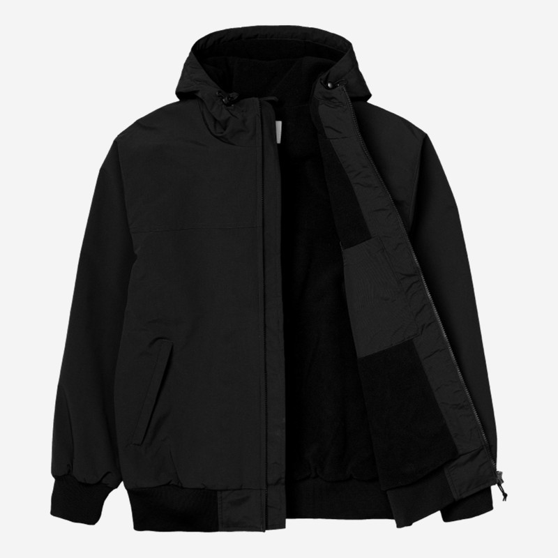 CASACO CARHARTT WIP HOODED SAIL PRETO